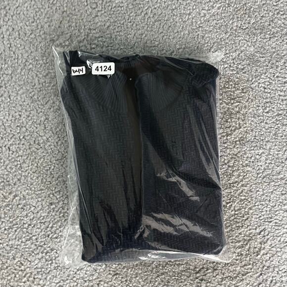 Robert Graham Sweater Mens L Blue 1/4 Zip Pullover Brennand Geometric Classic - Picture 9 of 9